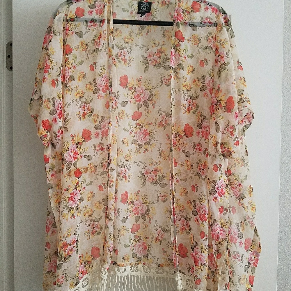 beautiful flower kimono